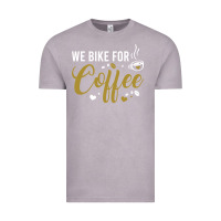 Vintage Zinc we bike for coffee t shirt Vintage Tee - linhVisuals