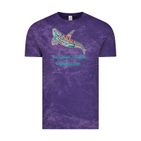 San Juan Islands Upward Orca Killer Whale Native American Raglan Baseb Vintage Tee | Teevron
