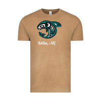 Vintage Camel sitka alaska native american tribal orca killer whale raglan baseball Vintage Tee - linhVisuals