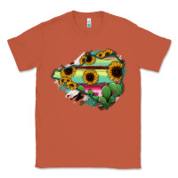 Copper Colima State Of Mexico Map Classic Tee - RanaPortraitStore