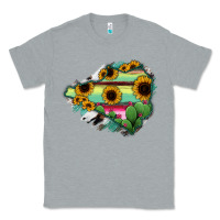 Heather Grey Colima State Of Mexico Map Classic Tee - RanaPortraitStore