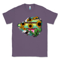 Lavender Colima State Of Mexico Map Classic Tee - RanaPortraitStore