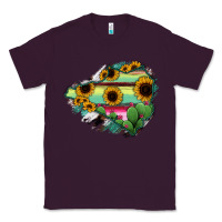 Plum Colima State Of Mexico Map Classic Tee - RanaPortraitStore