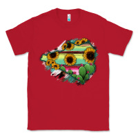 Red Colima State Of Mexico Map Classic Tee - RanaPortraitStore