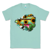Seafoam Colima State Of Mexico Map Classic Tee - RanaPortraitStore