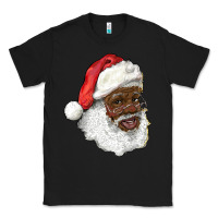 Black african american santa Classic Tee - RanaPortraitStore