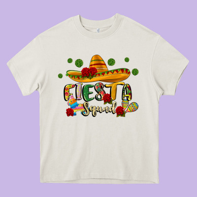 Fiesta Squad Heavy Core Tee Designed By Jahusdesignshop