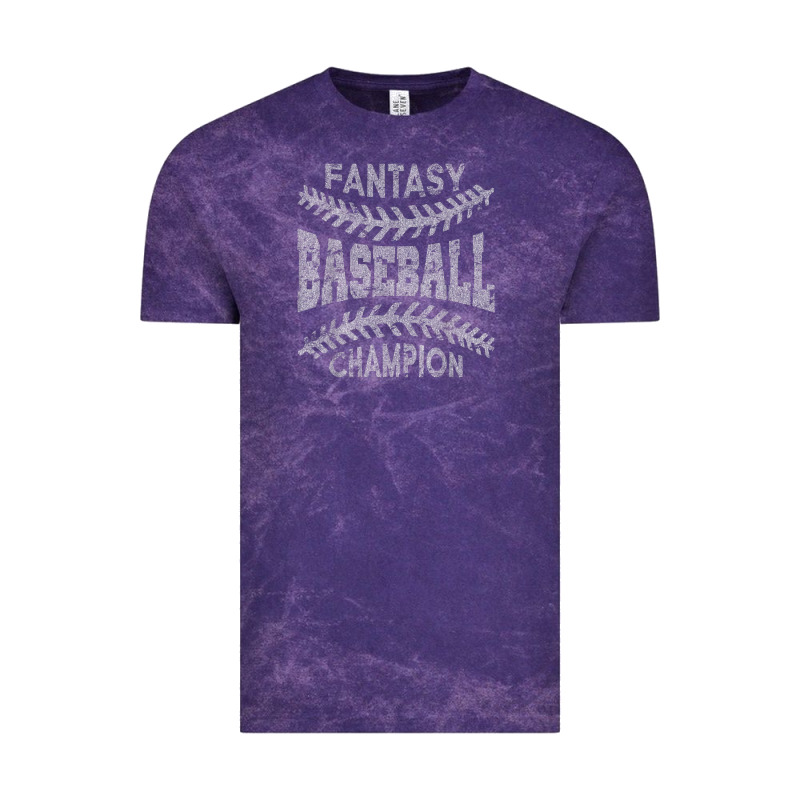 Fantasy Baseball Champion Distressed Vintage Tee by linhVisuals | Teevron