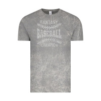Cloud Rock fantasy baseball champion distressed Vintage Tee - linhVisuals