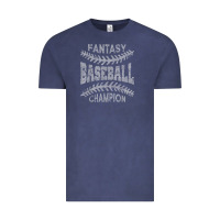 Vintage Denim fantasy baseball champion distressed Vintage Tee - linhVisuals
