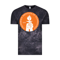 Cloud Black california institute of technology Vintage Tee - linhVisuals
