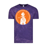 Cloud Purple california institute of technology Vintage Tee - linhVisuals