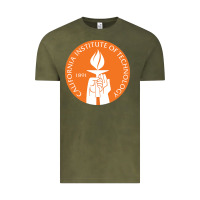 Vintage Olive california institute of technology Vintage Tee - linhVisuals