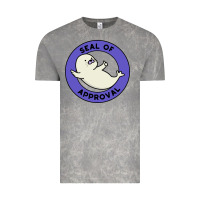 Cloud Rock seal of approval baby art Vintage Tee - linhVisuals