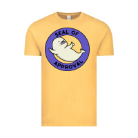 Vintage Mustard seal of approval baby art Vintage Tee - linhVisuals