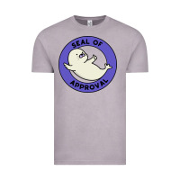 Vintage Zinc seal of approval baby art Vintage Tee - linhVisuals