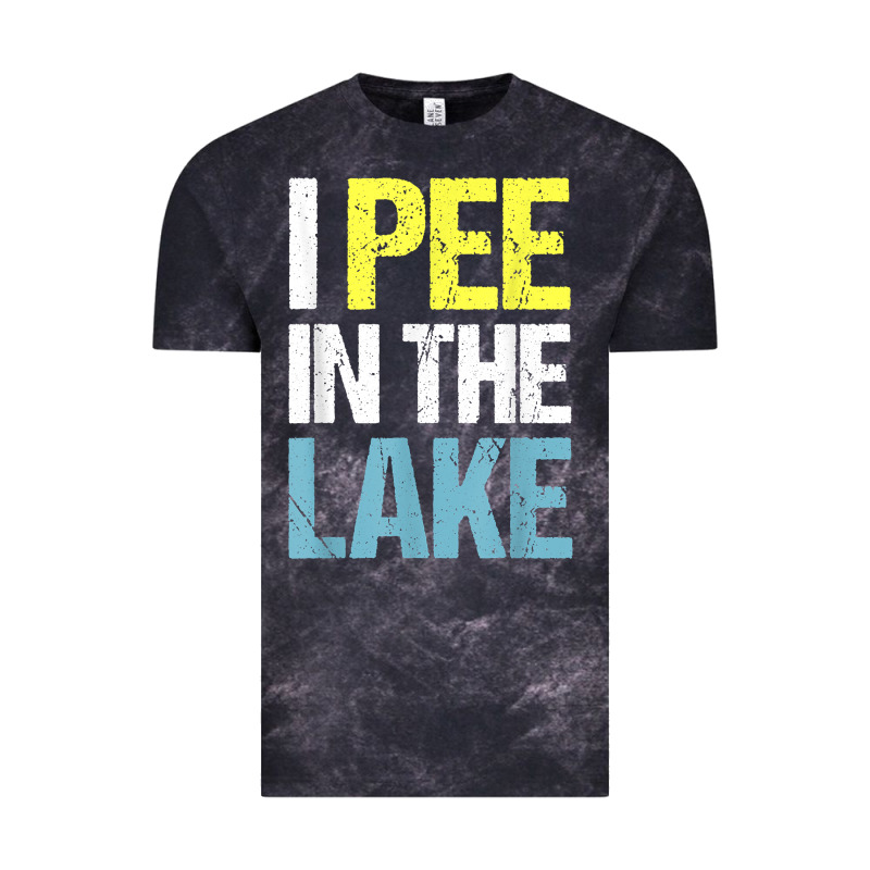 I Pee In The Lake Funny Summer Vacation T Shirt Vintage Tee by linhVisuals | Teevron