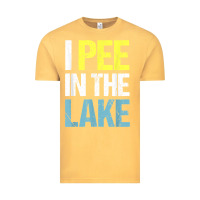 Vintage Mustard i pee in the lake funny summer vacation t shirt Vintage Tee - linhVisuals