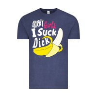 Vintage Denim sorry girls i suck dick Banana Vintage Tee - linhVisuals