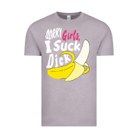 Vintage Zinc sorry girls i suck dick Banana Vintage Tee - linhVisuals