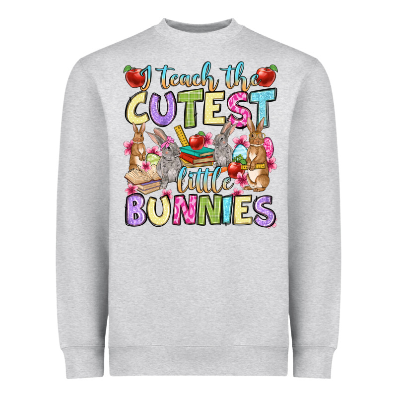 Easter Day I Teach The Cutest Little Bunnies Heavyweight Sweatshirt by OliviaCreatesArt | Teevron
