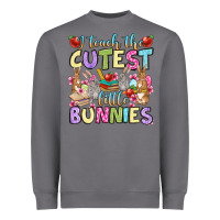 Storm Easter Day I teach the cutest little bunnies Heavyweight Sweatshirt - OliviaCreatesArt