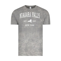 Cloud Rock niagara falls new york ny vintage athletic sports design t shirt Vintage Tee - linhVisuals