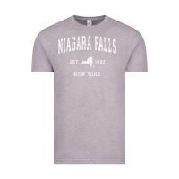 Vintage Zinc niagara falls new york ny vintage athletic sports design t shirt Vintage Tee - linhVisuals