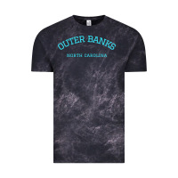 Cloud Black north carolina outer banks obx nc beach gift long sleeve t shirt Vintage Tee - linhVisuals