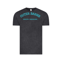 Vintage Black north carolina outer banks obx nc beach gift long sleeve t shirt Vintage Tee - linhVisuals