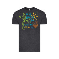 Vintage Black now where's my cabana boy, beach palm tree coconut t shirt Vintage Tee - linhVisuals