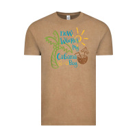 Vintage Coffee now where's my cabana boy, beach palm tree coconut t shirt Vintage Tee - linhVisuals