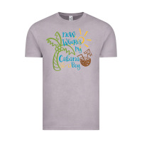 Vintage Zinc now where's my cabana boy, beach palm tree coconut t shirt Vintage Tee - linhVisuals