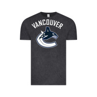 Vintage Black canucks white Vintage Tee - linhVisuals