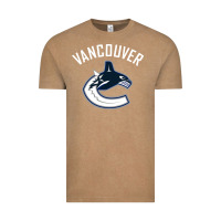 Vintage Coffee canucks white Vintage Tee - linhVisuals