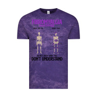 Cloud Purple fibromyalgia awareness do not judge what you dont understand Vintage Tee - linhVisuals