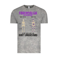 Cloud Rock fibromyalgia awareness do not judge what you dont understand Vintage Tee - linhVisuals