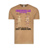 Fibromyalgia Awareness Do Not Judge What You Dont Understand Vintage Tee | Teevron