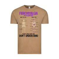 Vintage Coffee fibromyalgia awareness do not judge what you dont understand Vintage Tee - linhVisuals