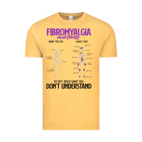Vintage Mustard fibromyalgia awareness do not judge what you dont understand Vintage Tee - linhVisuals