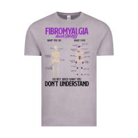 Vintage Zinc fibromyalgia awareness do not judge what you dont understand Vintage Tee - linhVisuals