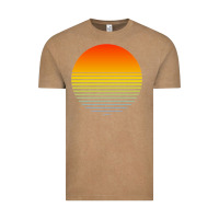 Vintage Coffee retro sunset Vintage Tee - linhVisuals