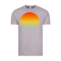 Vintage Zinc retro sunset Vintage Tee - linhVisuals