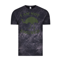 Cloud Black funny not emu sed emu   not amused ostrich bird Vintage Tee - linhVisuals