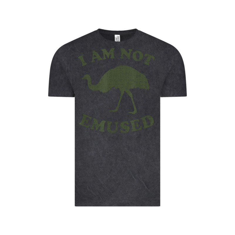 Funny Not Emu Sed Emu   Not Amused Ostrich Bird Vintage Tee by linhVisuals | Teevron