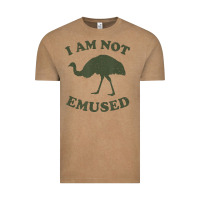 Vintage Coffee funny not emu sed emu   not amused ostrich bird Vintage Tee - linhVisuals
