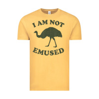 Vintage Mustard funny not emu sed emu   not amused ostrich bird Vintage Tee - linhVisuals