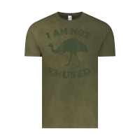 Vintage Olive funny not emu sed emu   not amused ostrich bird Vintage Tee - linhVisuals