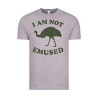 Vintage Zinc funny not emu sed emu   not amused ostrich bird Vintage Tee - linhVisuals