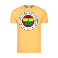 Vintage Mustard fenerbahçe Vintage Tee - linhVisuals